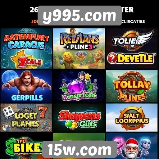 Comparativo de jogos populares no y995.com