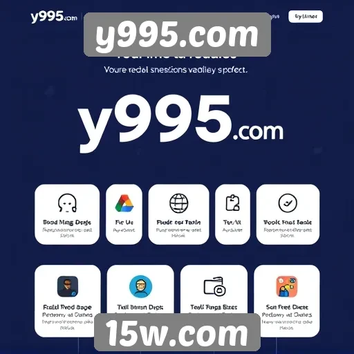 Funcionalidades destacadas do site y995.com